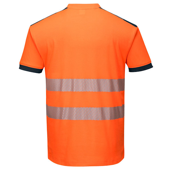 Portwest Hi-Vis säkerhets-T-shirt för män 3XL orange/marinblå Orange/Navy 3XL