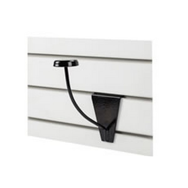 Stubbs Slat-Wall Hat Rack One Size Black Black One Size