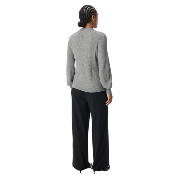 Object Dam/Dam Rundhalsad Normal Tröja 8 UK Mellangrå Medium Grey 8 UK