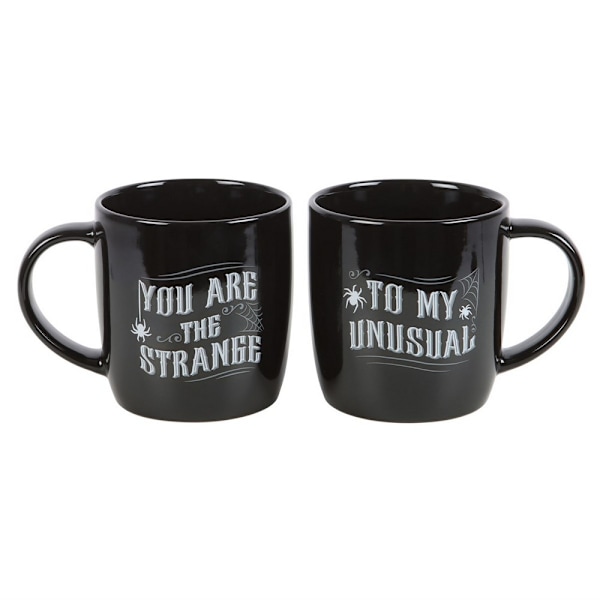 Something Different You Are The Strange To My Unusual Mug Set ( Black/White One Size
