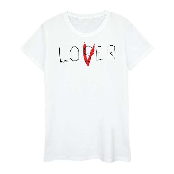 It Womens/Ladies Loser Lover Bomull Boyfriend T-Shirt M Vit White M