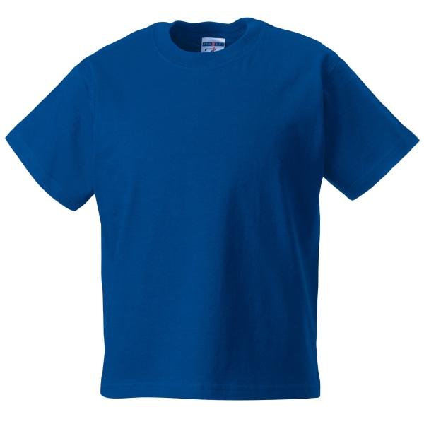 Jerzees Schoolgear Childrens Classic Plain T-Shirt (Pack of 2) Black 3-4