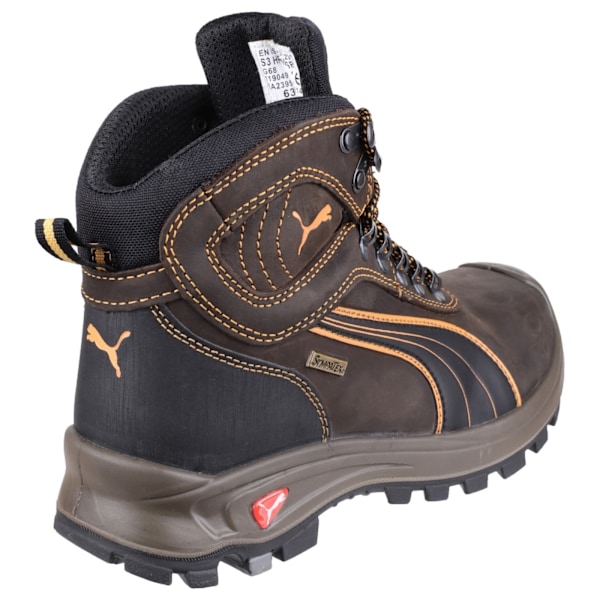 Puma Safety Sierra Nevada Mid Herr Säkerhetskängor 42 EUR Brun Brown 42 EUR