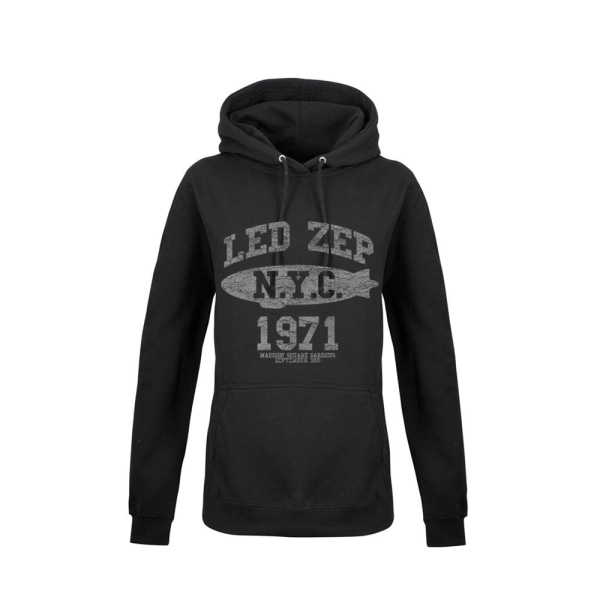 Led Zeppelin Dam/Dam Lz College Hoodie XL Svart Black XL