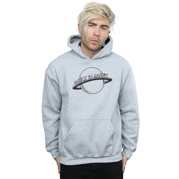 DC Comics Herr Superman Daily Planet Hoodie 5XL Sports Grey Sports Grey 5XL