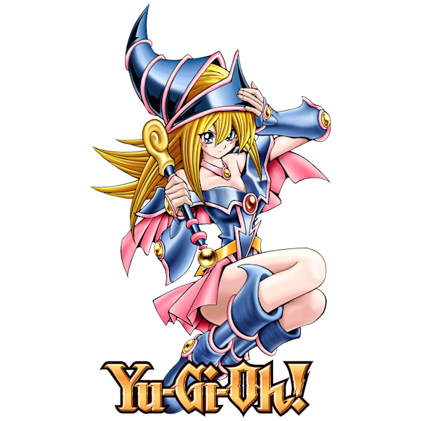 Yu-Gi-Oh! Unisex Vuxen Dark Magician Girl T-Shirt XXL Svart Black XXL