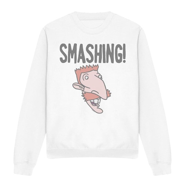 The Wild Thornberrys Unisex Vuxen Smashing! Sweatshirt S Vit White S