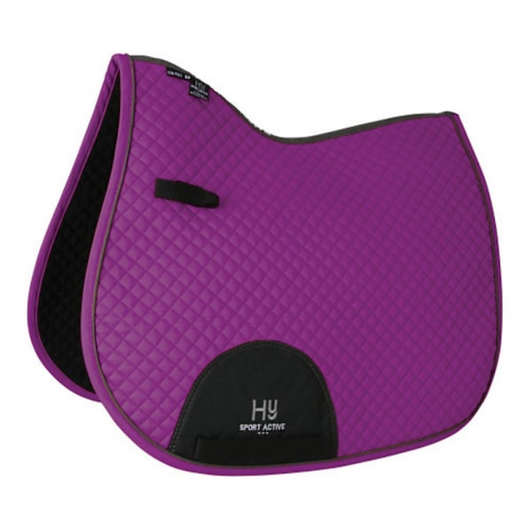 Hy Sport Active GP Bomullshästsadelpad Full Vivid Merlot Vivid Merlot Full