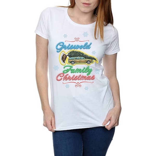 National Lampoon's Julfest Dam/Dam Cotton T-Shirt White S
