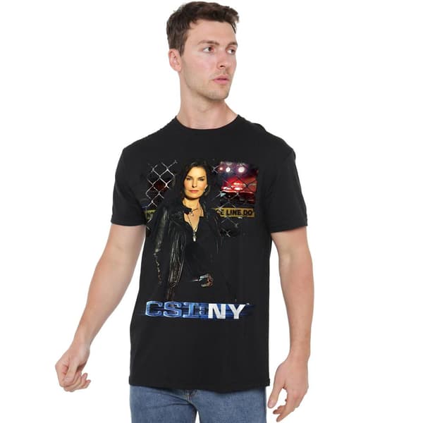 CSI: NY Herr Jo T-Shirt S Svart Black S