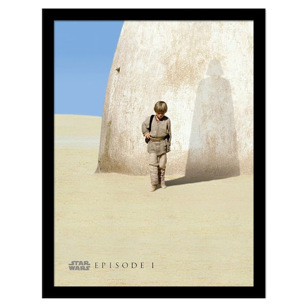 Star Wars Episode I Anakin Skywalker Inramad Poster 40cm x 30cm Multicoloured 40cm x 30cm