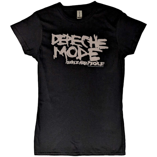 Depeche Mode Dam/Kvinnor People Are People T-Shirt M Svart Black M