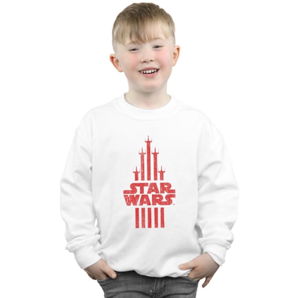 Star Wars Boys X-Wing Assault Sweatshirt 12-13 år Vit White 12-13 Years