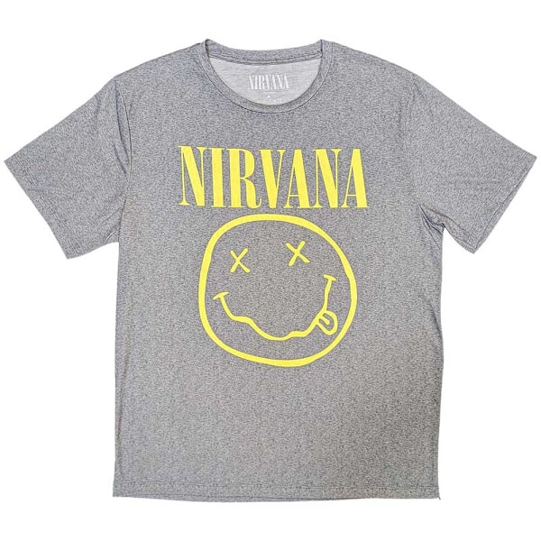Nirvana Unisex Vuxen Smile Pyjamas Set S Grå/Gul Grey/Yellow S