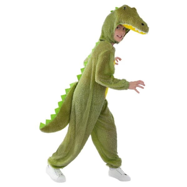 Smiffys Barn/Barn Krokodil Bodysuit 7-9 År Grön Green 7-9 Years