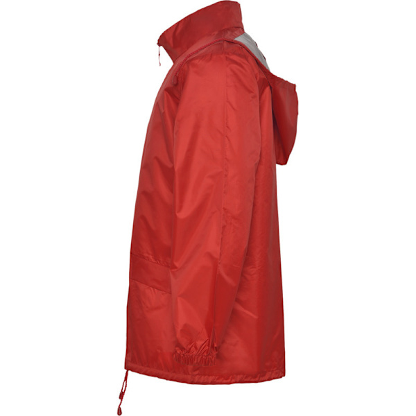 Roly Unisex Vuxen Escocia Lättvikts Vattentät Jacka M Röd Red M