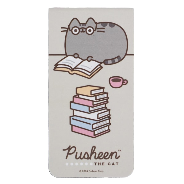Pusheen Magnetiskt Bokmärke One Size Grå Grey One Size