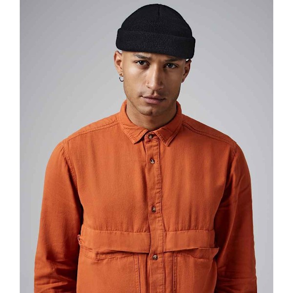 Beechfield Unisex Vuxen Fisherman Återvunnen Mössa En Storlek Svart Black One Size