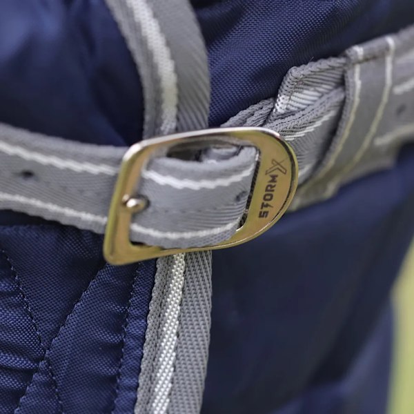 StormX Empra 100 Standard-Neck Häststalldtäcke 4´ 9 Marinblå Navy 4´ 9