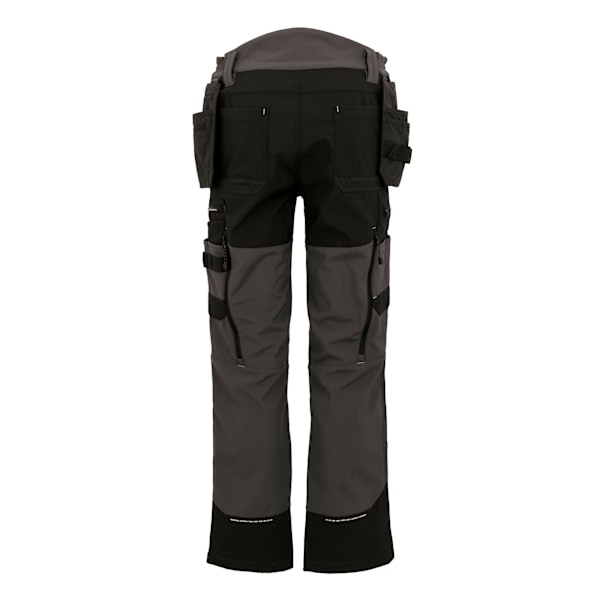 Regatta Professional Unisex Vuxen 4-vägs Stretch Arbetsbyxor 3 Slate Grey/Black 30R