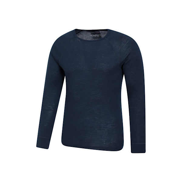 Mountain Warehouse Herr Merino Wool Base Layer Top (paket med 2) Navy XXL