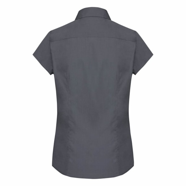 Russell Collection Damkläder Ärmlös Polycotton Lättvård Fitte Convoy Grey XS