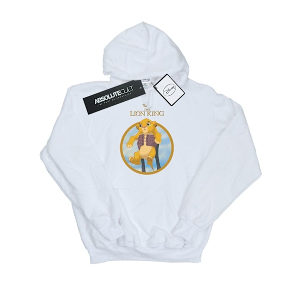 Disney Herr The Lion King Show Simba Hoodie L Vit White L