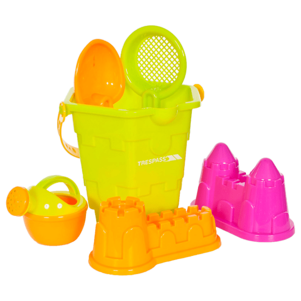Trespass Digga Barn/Barn Plast Strandhink & Spade Set Multi One Size
