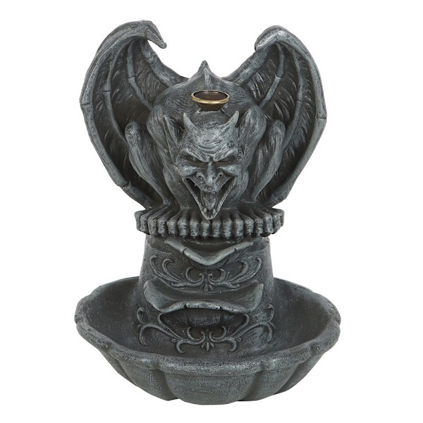Something Different Gargoyle Backflow Rökelsebrännare En Storlek Grå Grey One Size
