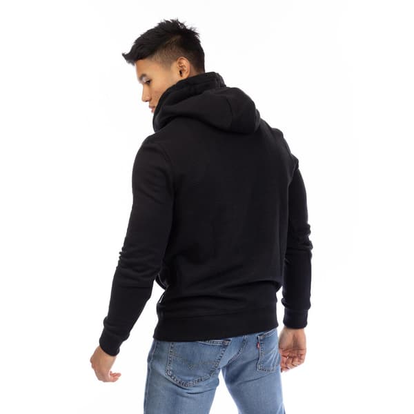Peter Werth Herr Bomull Regular Hoodie L Svart Black L