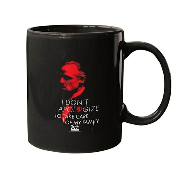 The Godfather Don´t Apologize Mug One Size Röd/Vit/Svart Red/White/Black One Size