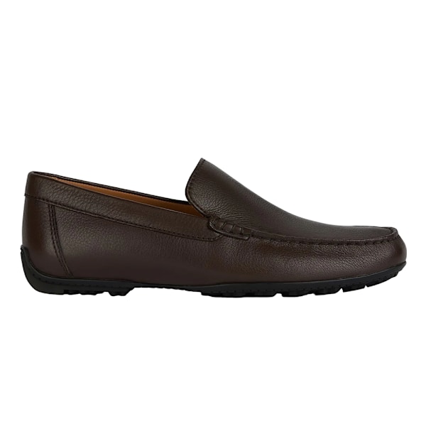 Geox Herr U Kosmopolis Läder Grip Loafers 9 UK Mörkbrun Dark Brown 9 UK