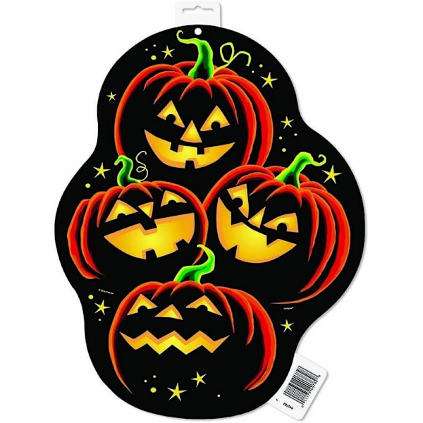 Unik festpapper utklipp Halloween dekoration en storlek svart/ Black/Yellow/Orange One Size