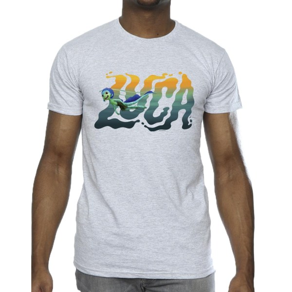 Disney Herr Luca Bad T-shirt 5XL Sports Grey Sports Grey 5XL