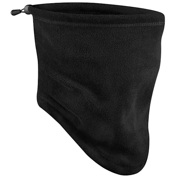 Beechfield Fleece Återvunnen Snood One Size Svart Black One Size
