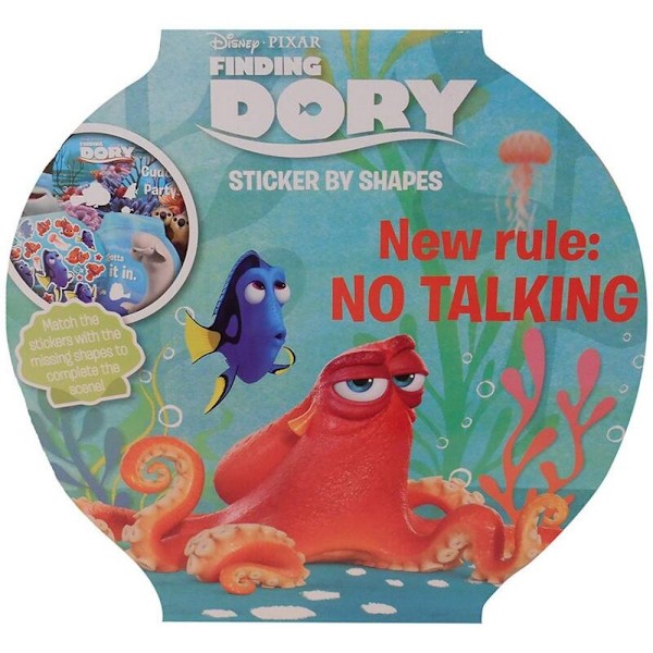 Finding Dory Form Stickers Set En Storlek Flerfärgad Multicoloured One Size