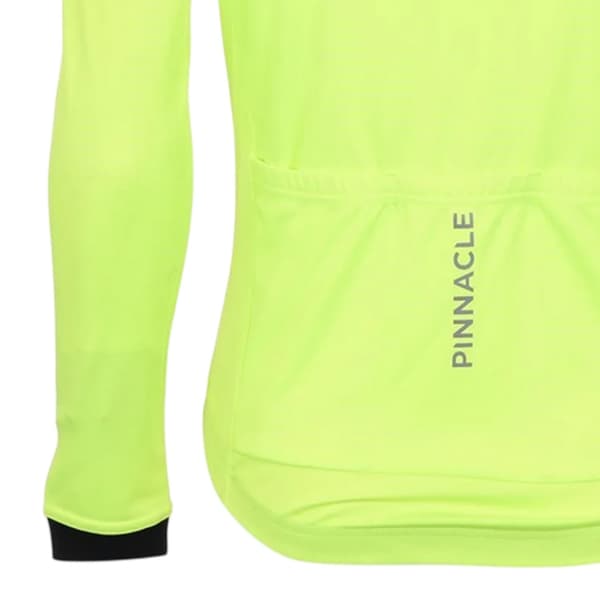 Pinnacle Herr Logotyp Långärmad Cykeltröja S Gul Yellow S