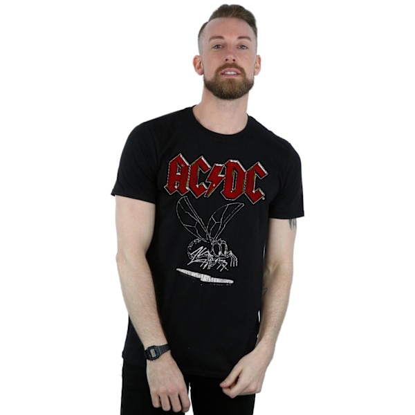AC/DC Fly On The Wall 1985 T-shirt 4XL Svart Black 4XL