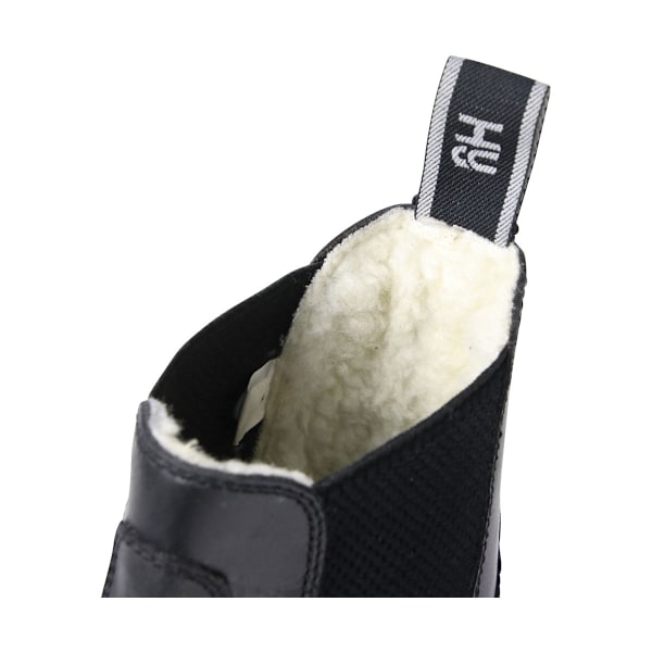 HyLAND Unisex Vuxen Vaxat Läder Jodhpur Stövlar 8 UK Svart Black 8 UK