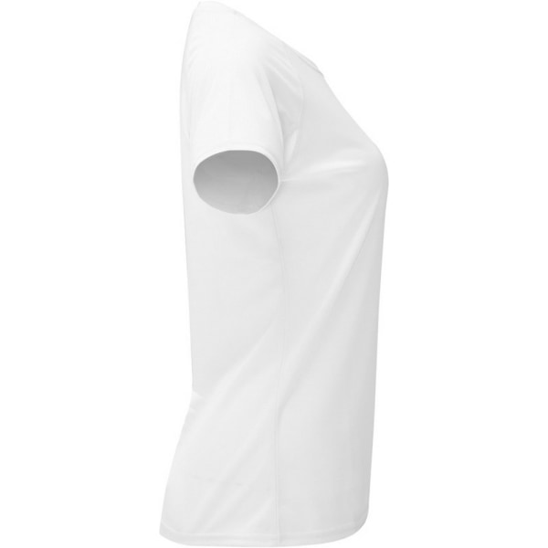 Roly Dam/Kvinnor Bahrain Kortärmad Sport T-shirt S Vit White S