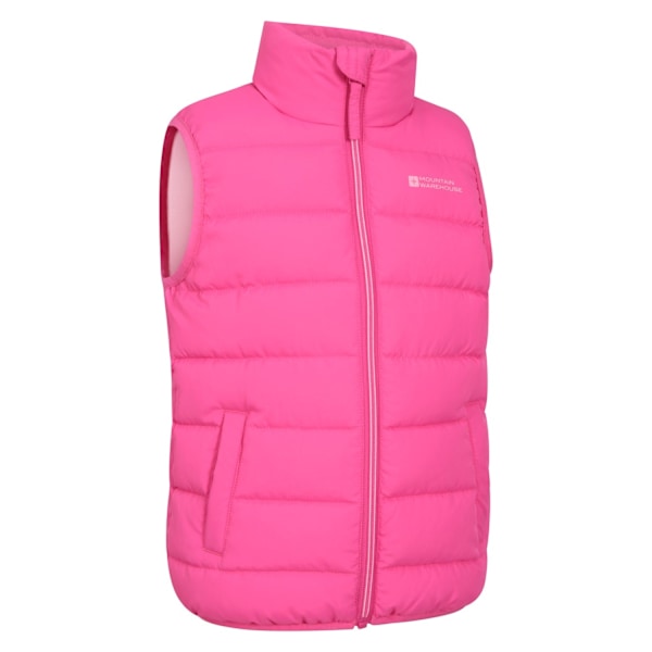 Mountain Warehouse Barn/Barn Rocko Plain Padded Gilet 3-4 Pink 3-4 Years