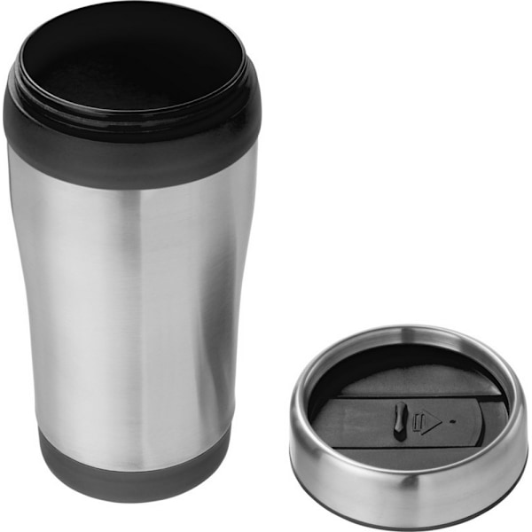 Elwood återvunnen rostfritt stål isolerad 410 ml mugg en storlek Solid Black One Size