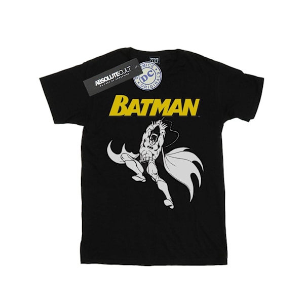 DC Comics Boys Batman Jump T-Shirt 7-8 år Svart Black 7-8 Years