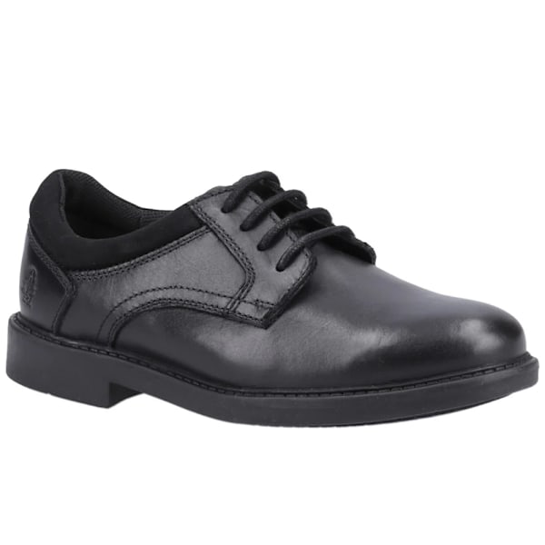 Hush Puppies Boys Tommy Läderskolskor 9 UK Barn Svart Black 9 UK Child