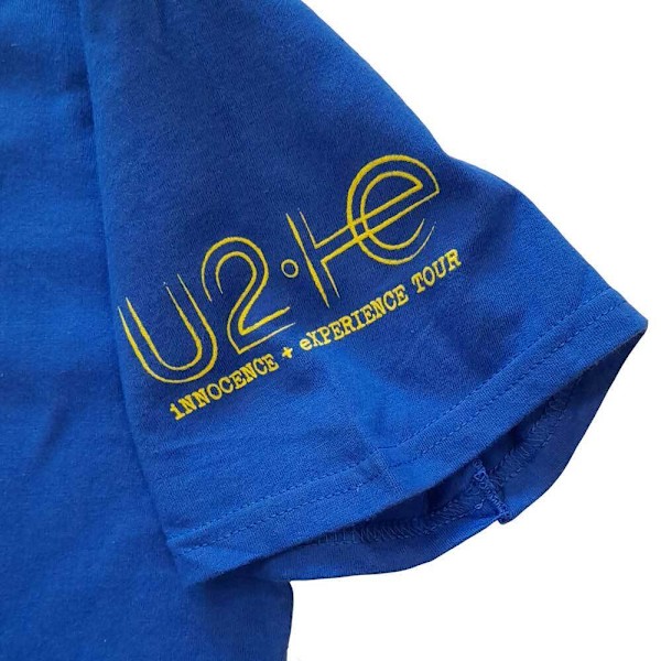 U2 Unisex Adult Stardes Bomull T-shirt XL Blå Blue XL
