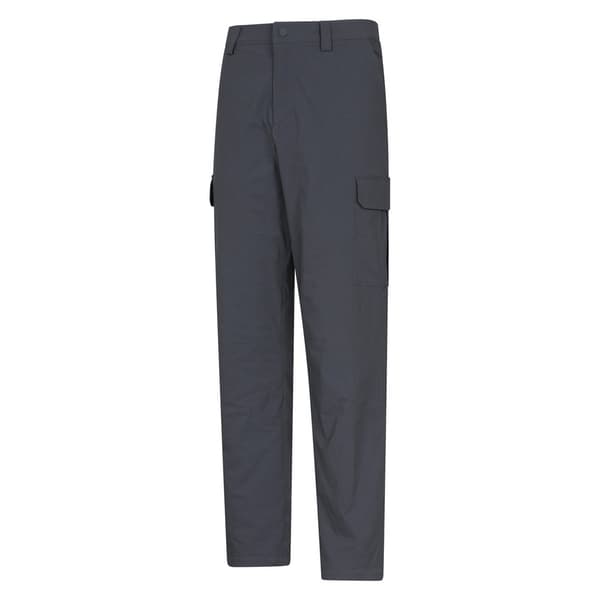Mountain Warehouse Delta Fleecefodrade Vinterbyxor för Herrar - Normal Passform Dark Grey 42R