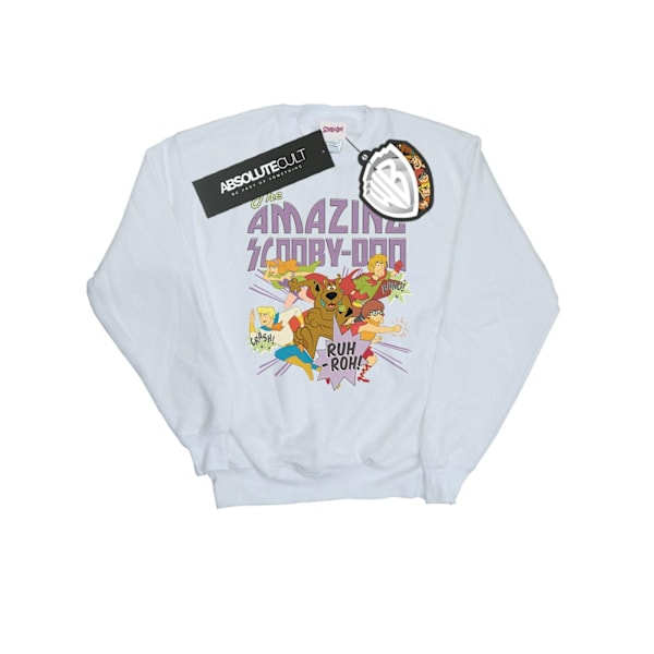 Scooby Doo Dam/Damer The Amazing Scooby Sweatshirt XL Vit White XL