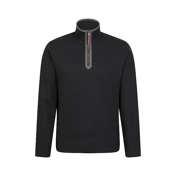 Mountain Warehouse Beta Contrast Zip Top 4XL Svart Black 4XL