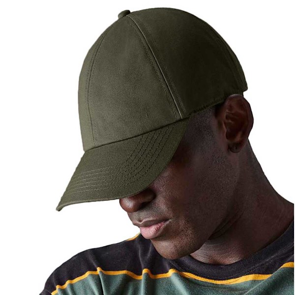 Beechfield Unisex Vuxen 6 Panel Cap En Storlek Olivgrön Olive Green One Size