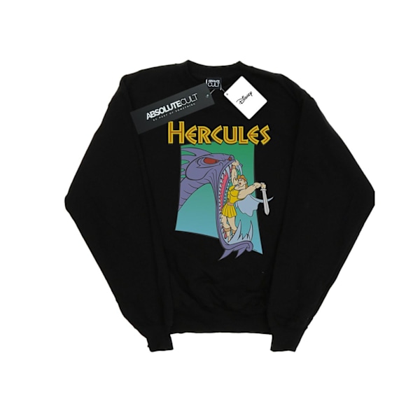 Disney Dam/Kvinnor Hercules Hydra Fight Sweatshirt L Svart Black L